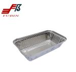 Household Kitchen 550ml Oem Rectangular Foil Trays For Cooking Pot