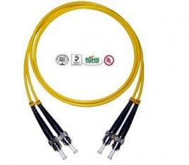 China 4 Cores ST Fiber Optic Patch Cord for Data Transmission High Return Loss factory