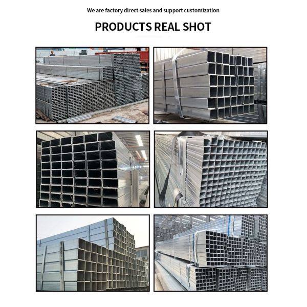 Factory Price ASTM A106 A36 A53 BS Shs Hollow Square Galvanized Structural Erw Rectangular Steel Tube/pipe