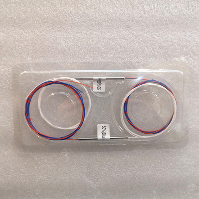 PSM 1X2-PLC G.657A GPON EPON FTTH PLC splitter without connector 900um steel tube PLC fiber optic splitter