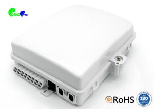 China Optical Distribution Frame 24F Wall Mounted Fiber Optic Distribution Box Outdoor Terminal Box Plastic Material factory