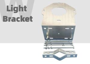 China IP65 Solar Obstruction Light Mounting Brackets Cast Aluminum factory