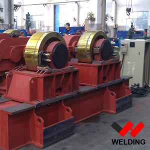 China Manual Adjust Conventional Bolt Welding Rotator For Tank Pipe Tube 1000mm/Min factory