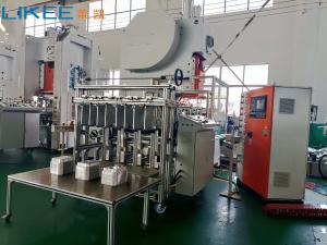 China CE Certified C Frame Aluminium Foil Container Production Line factory
