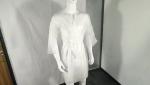 S&J Disposable Nonwoven Kimono Japan Men and Women Clothing PP Material White