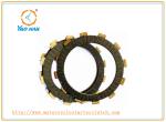 SUZUKI110 / QS110 Motorcycle Clutch Friction Plate / Rubber Or Paper Base