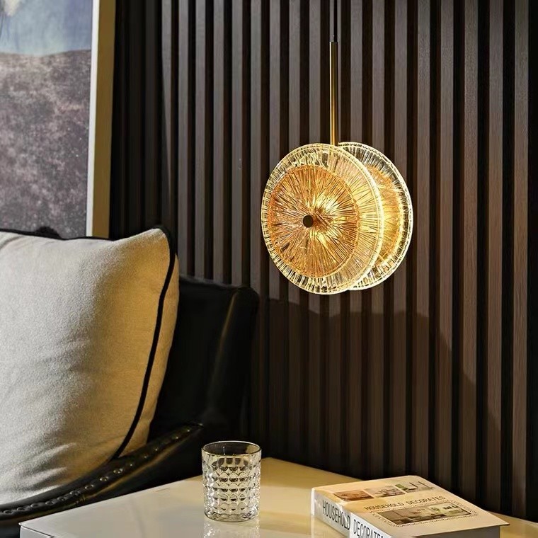 Luxury Hanging Pendant Lights Led Lighting Modern Flower Glass Chandeliers And Lamps
