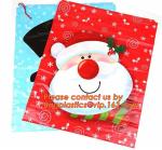 Christmas Fancy Gift Poly Bag /drawstring santa sack bag, decoration bags, jumbo