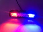 1300LM IP67 LED Emergency Light Bar Rotary Red And Blue