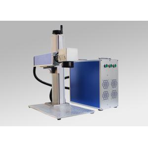 China 30W Mini Fiber Laser Marking Machine Portable Version for Metal and Plastic Marking and Engraving factory