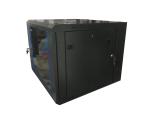 Commercial Wall Mount Rack Enclosure , Waterproof Wall Mounted Data Cabinet