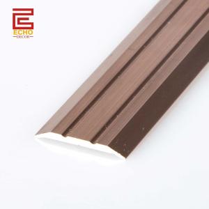 China Aluminium Flat Self Adhesive Flooring Transition Strips Door Bar Threshold Trim 2m factory