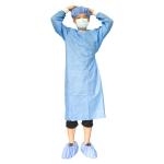 Lightweight PP Nonwoven SMS Disposable Surgical Gown