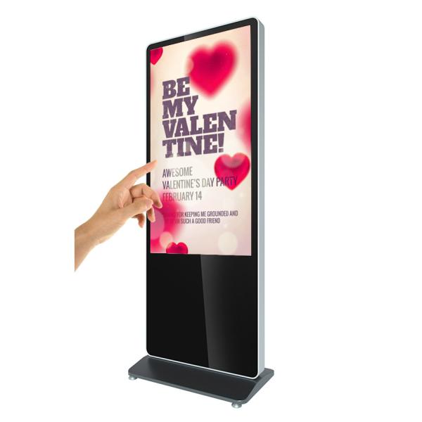 2020 43 inch floor standing lcd indoor digitaL lcd indoorfloor kiosk thermal