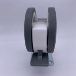 125mm PU Hospital Caster Wheel For Medical Equipment Furniture Trolley Castor