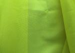 Tricot Fluorescent Yellow Fabric