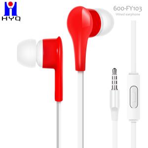 China ROHS 1.2 Meter Wired In Ear Earphones 3.5mm Connector For IPhone factory