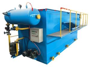 China Dissolved Air Flotation DAF Machine With Skimmer Paint For Sewage Treatment Plant factory
