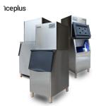 Stainless Steel Cube Ice Machine Corrosion Resistant CE ROHS Certificated