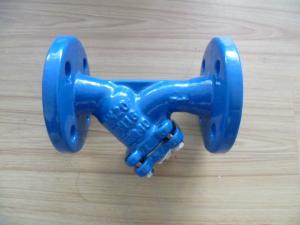China DIN Y strainer Flanged ends factory