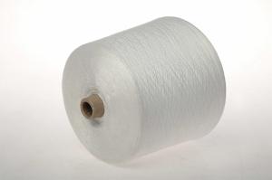 China Poly Yarn Thread Spun Polyester Yarn factory