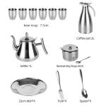 2022 New Product Multifunction Kitchen Cookware Sets 28 Pcs Stainless Steel