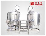 Easy Using Stainless Steel Brewing Equipment 500L 2 Vessels With Full Service
