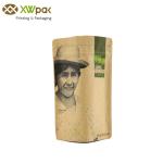Custom k Kraft Paper Packaging Bags Food Bag Pouch Resealable For Coffee Tea