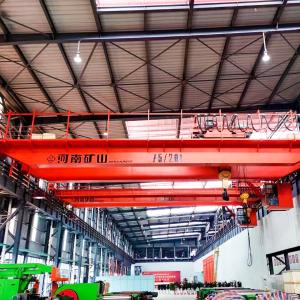 China QB Model Double Girders Eot Crane Anti Explosion Cabin Control factory
