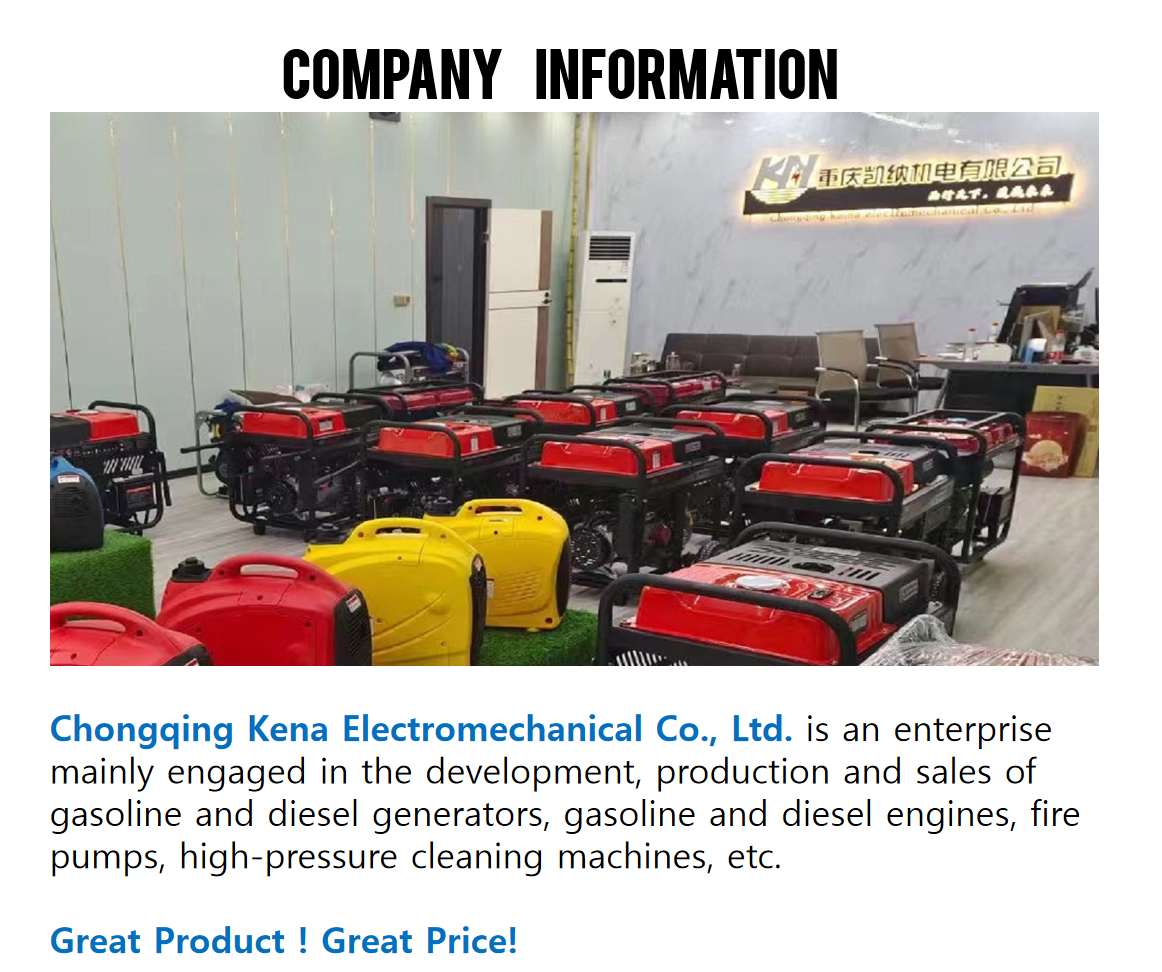 Digital Inverter Portable Gasoline Generator Silent Mini Gasoline Generator With Electric Start