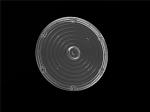 184mm 100w 150w 200w Round LED Illumination Optics With Abrazine Coating PC