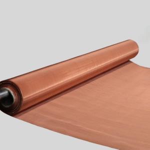 China Pure Copper Wire Mesh For Faraday Cages And RFI Shielding factory