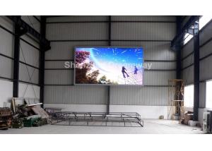 China Indoor P 6 Full Color LED Wall Mounted Display Boards SMD 3528 With Win2000 / XP / Vista factory
