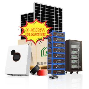 China Sunpok complete off grid solar kit 3Kw 5KW 10kw 15KW 20kw 30kw complete off grid power systems factory