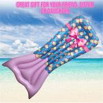 Super Durable Inflatable Mermaid Tail , Mermaid Inflatable Pool Floats