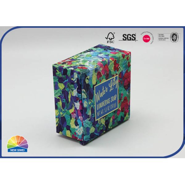 Designed Printing Paper Box Soap Packaging Tiered Price Paper Box