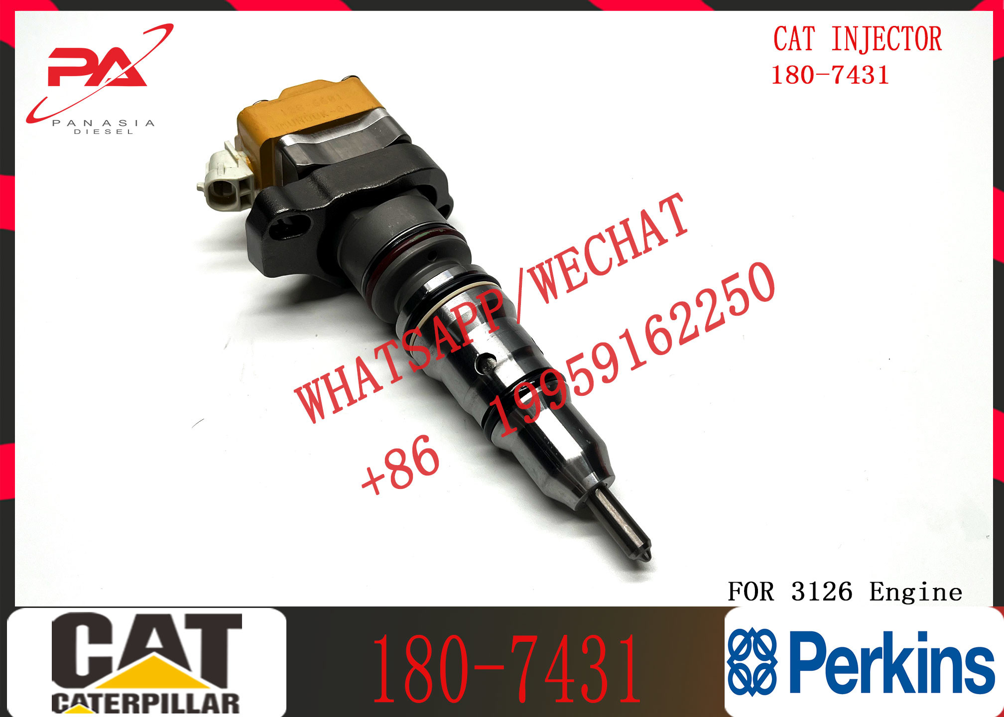 diesel engine fuel injector 180-7431 232-1173 179-6020 1OR-0781 198-6877 1OR-1267 169-7408