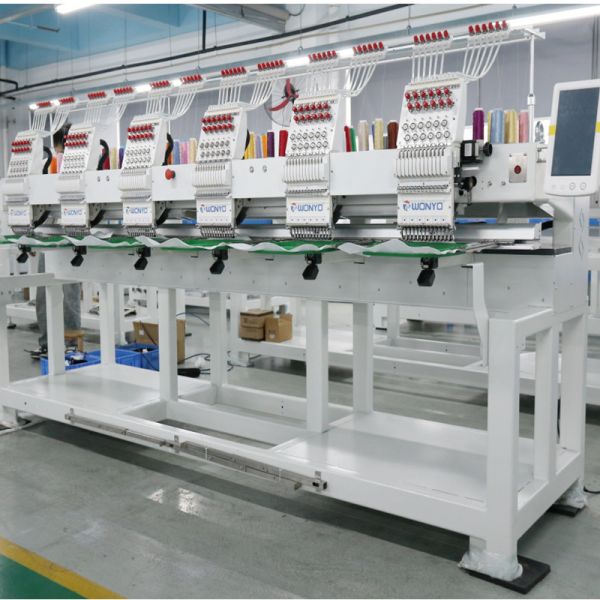 China WONYO High-Speed 6-Head Computerized Embroidery Machine with WIFI Technology factory