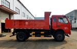 Dongfeng 4x2 7.8cbm Rear Tipping Dump Truck Light Commercial Vehicle Automatic