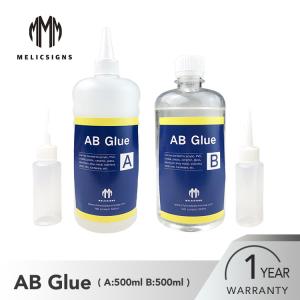 China 500ml Transparent Acrylic Epoxy Resin Waterproof Epoxy Resin AB Glue factory