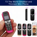 T3 bluetooth 0.66 inch OLED portable mobile phone, small size bluetooth mobile