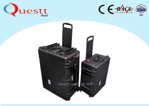 China Suitcase 100W Car Gearbox Cleaning Laser Machine For Paint Removal Handheld factory