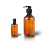 Lightweight Cosmetic Lotion Bottles / Shampoo Amber Cosmetic Bottles 10fl.oz