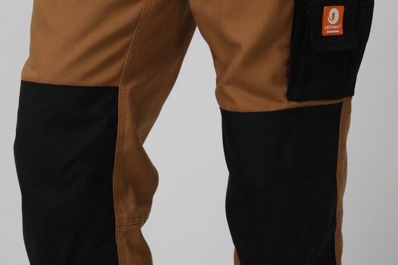 Elasticated Waistband Mens Work Uniforms 320gsm Bib Work Pants