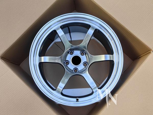 Advan R6 Wheels For Nissan GTR R32 R33 R34 R35 18 19 20 Inch Black Edition Alloy