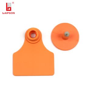 China Livestock Identification ISO9001 Pig Ear Tags Tpu Laser Printing Visible 48mm*41mm factory