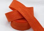 Debossed Customized Logo On 25mm Nylon Elastic Webbing 25mm for cycling wear
