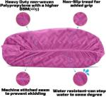Logo Printing Anti-Static Non-Skid Disposable Shoe Cover for Machine or Hand