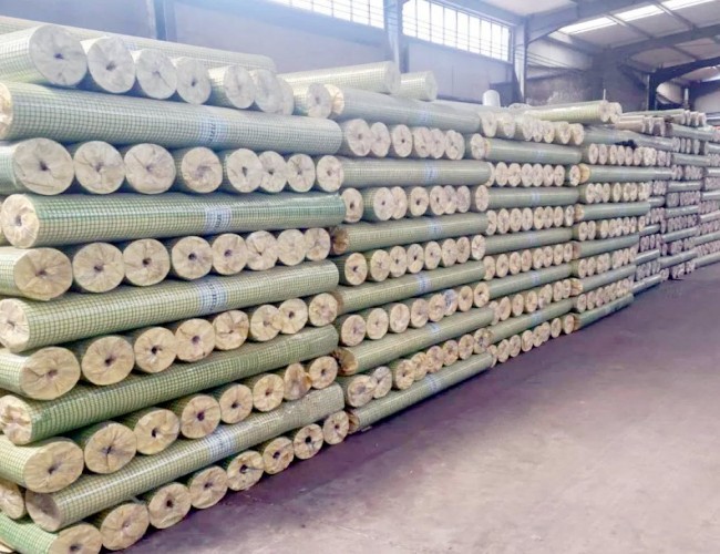Square Hole PVC Coated Welded Wire Mesh For Different Needs Protections