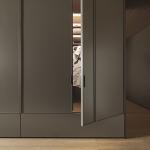 Modern simple light luxury small household bedroom multi-functional wardrobe